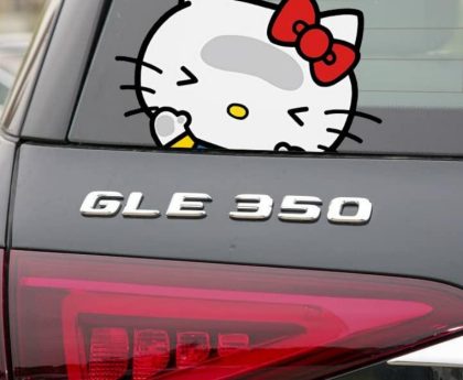 hello kitty car stickers