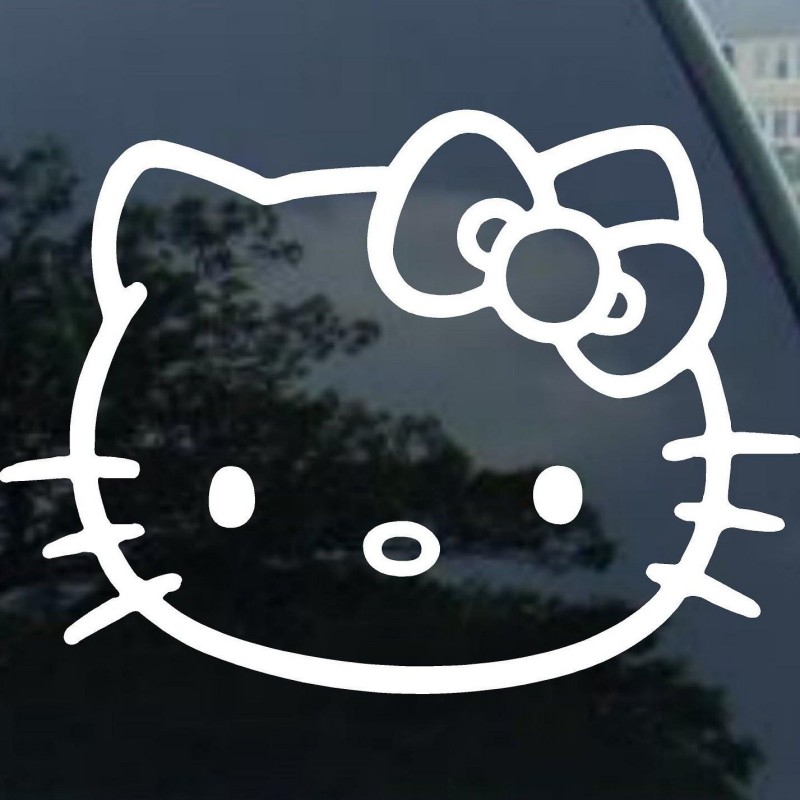 hello kitty car stickers