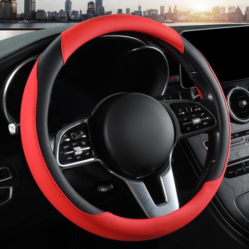 leather steering wheel covers for comfort