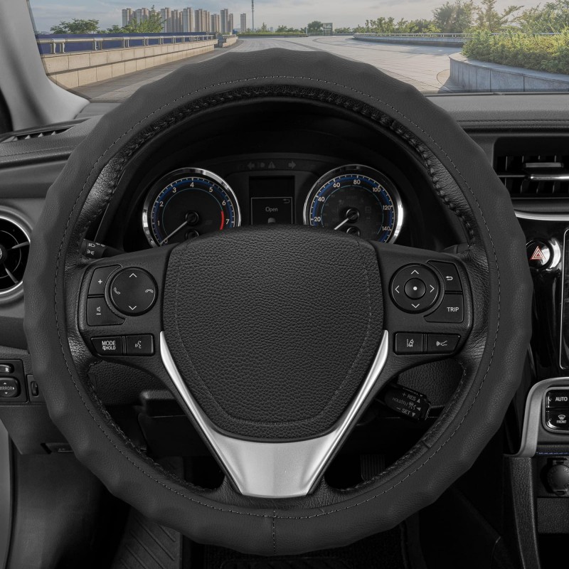 leather steering wheel covers for comfort