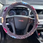 crochet steering wheel cover