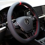 leather steering wheel cover