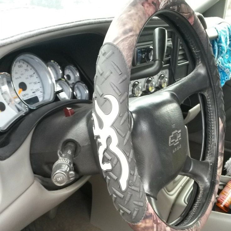 camo steering wheel cover
