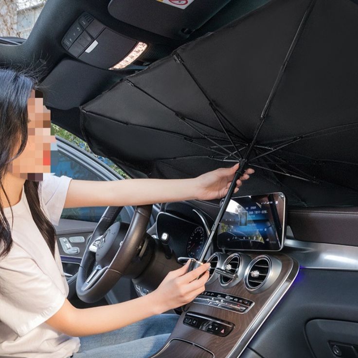 car sun shade umbrella