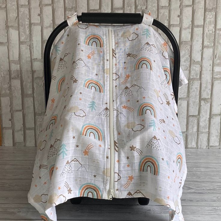 muslin car seat cover