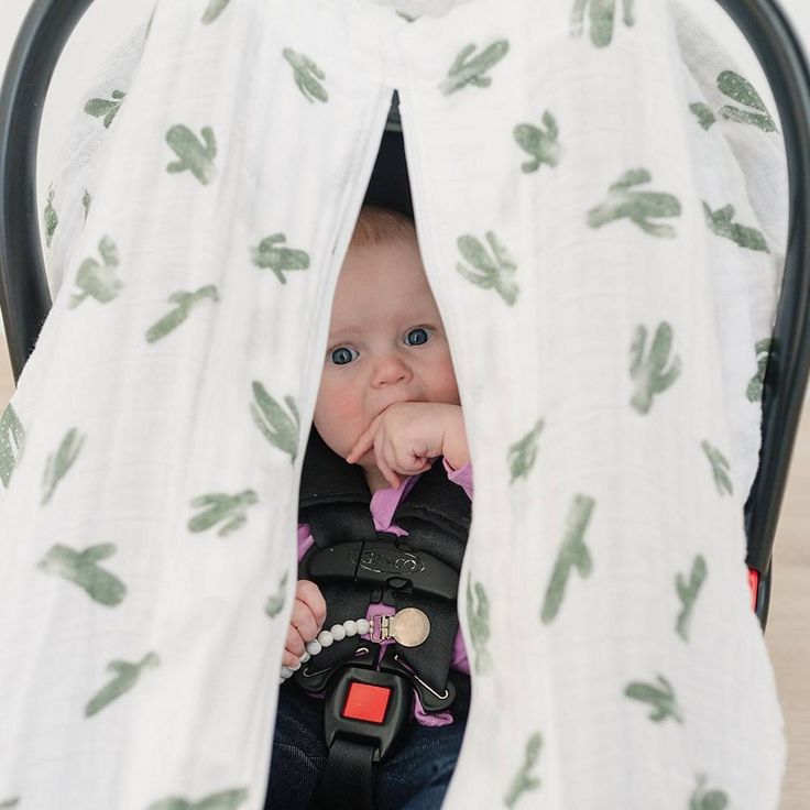 muslin car seat cover