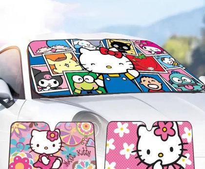 cute car sun shade