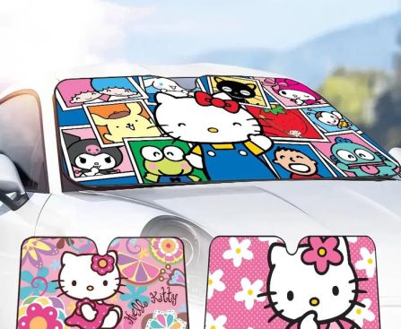 cute car sun shade