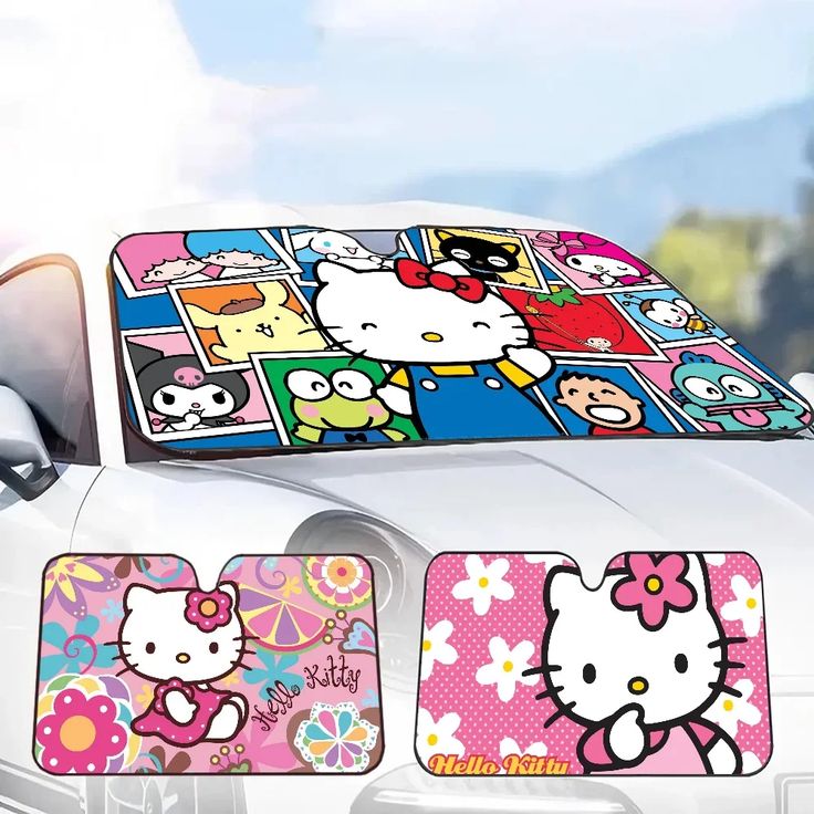 cute car sun shade