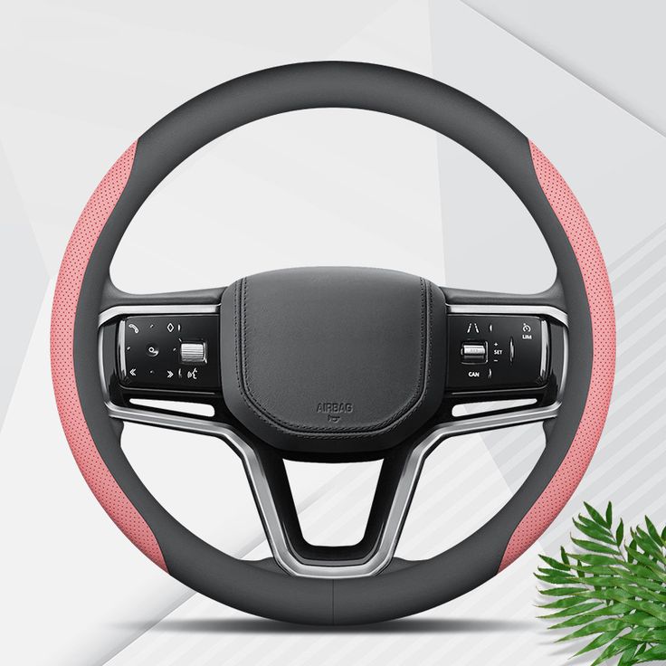 pink steering wheel cover