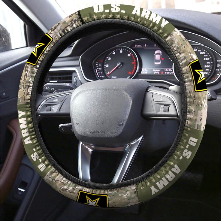 camo steering wheel cover