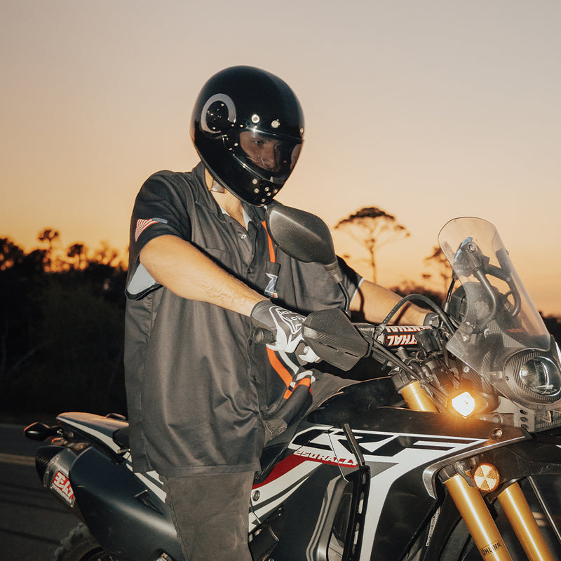 full face motorcycle helmet