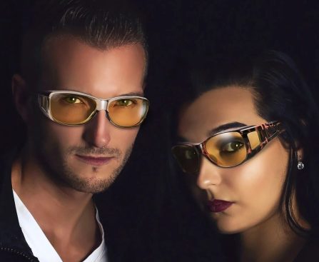 wear sunglasses at night