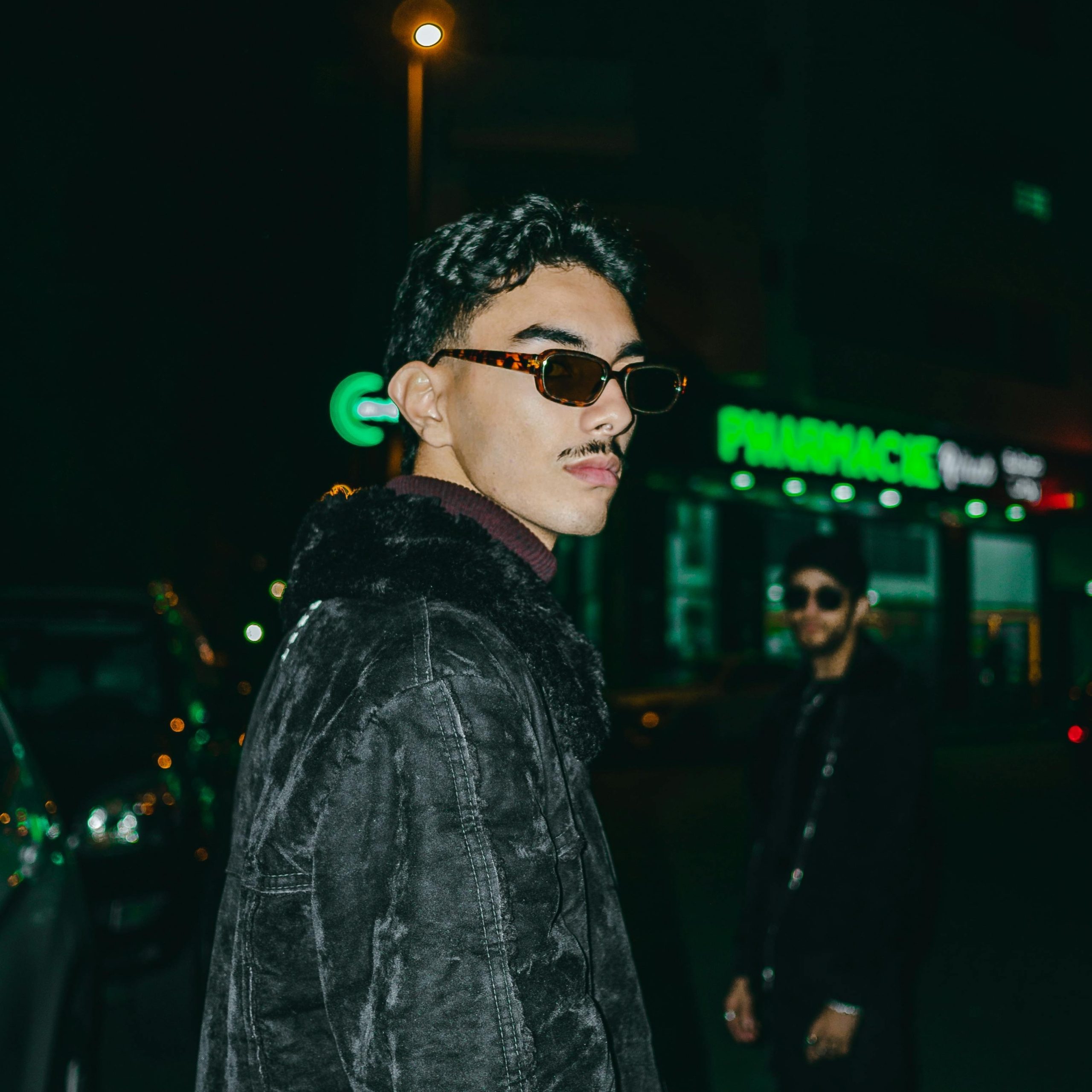 wear sunglasses at night