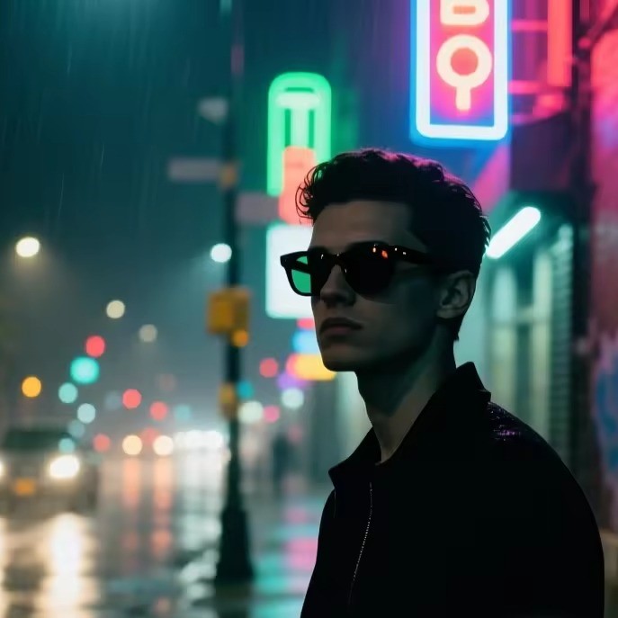 wear sunglasses at night